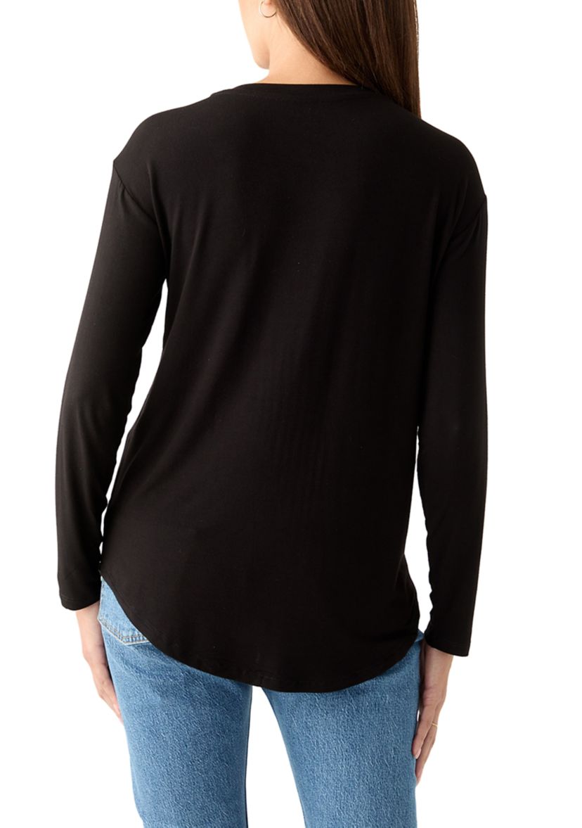 Womens Long Sleeve Luxe T-Shirt