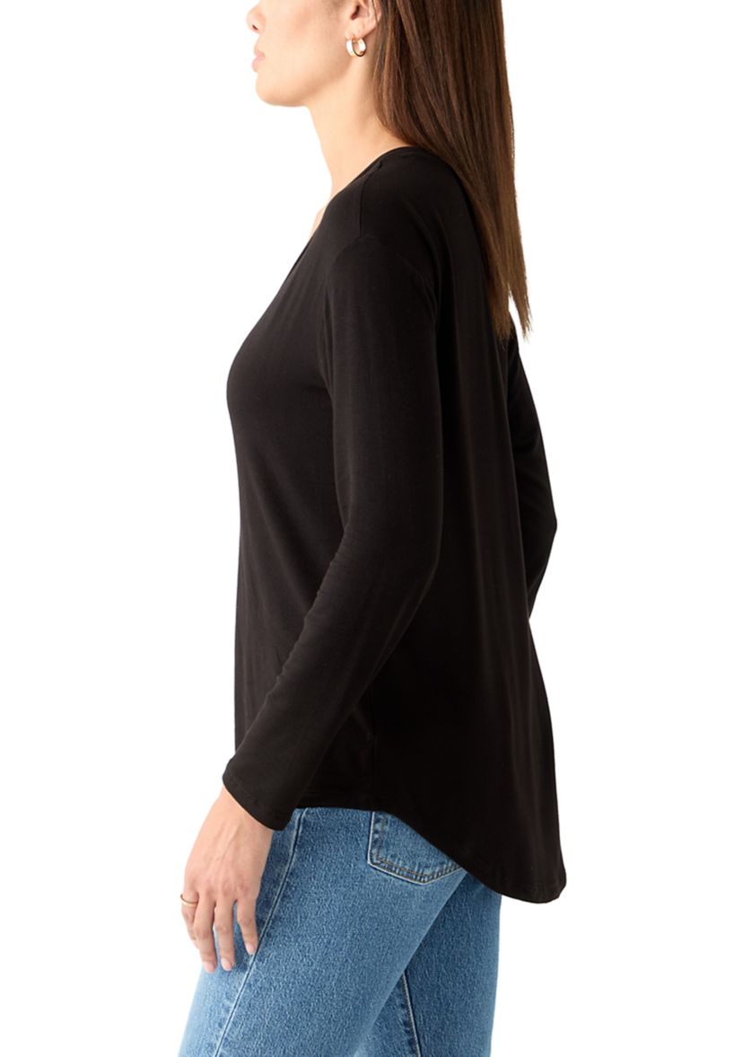Womens Long Sleeve Luxe T-Shirt