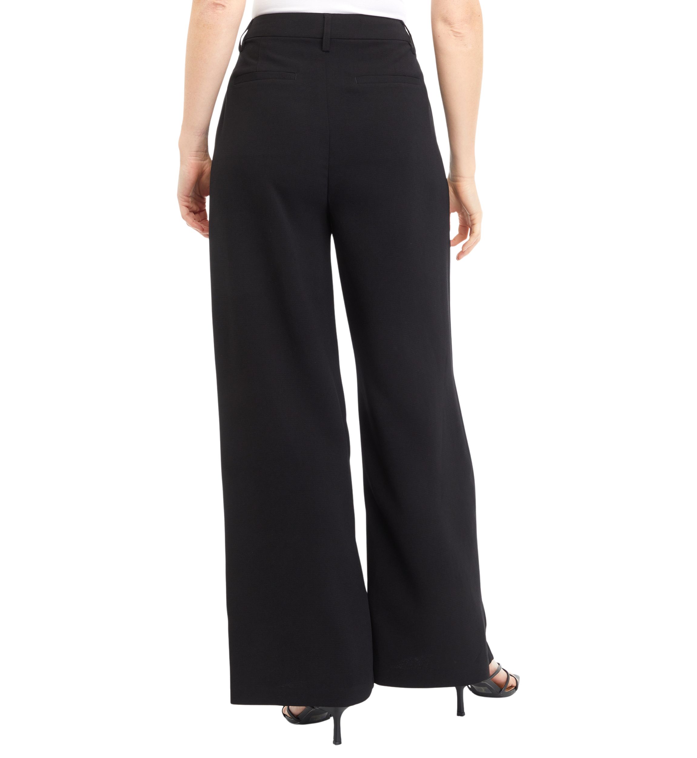 Womens High Rise Extended Tab Trousers