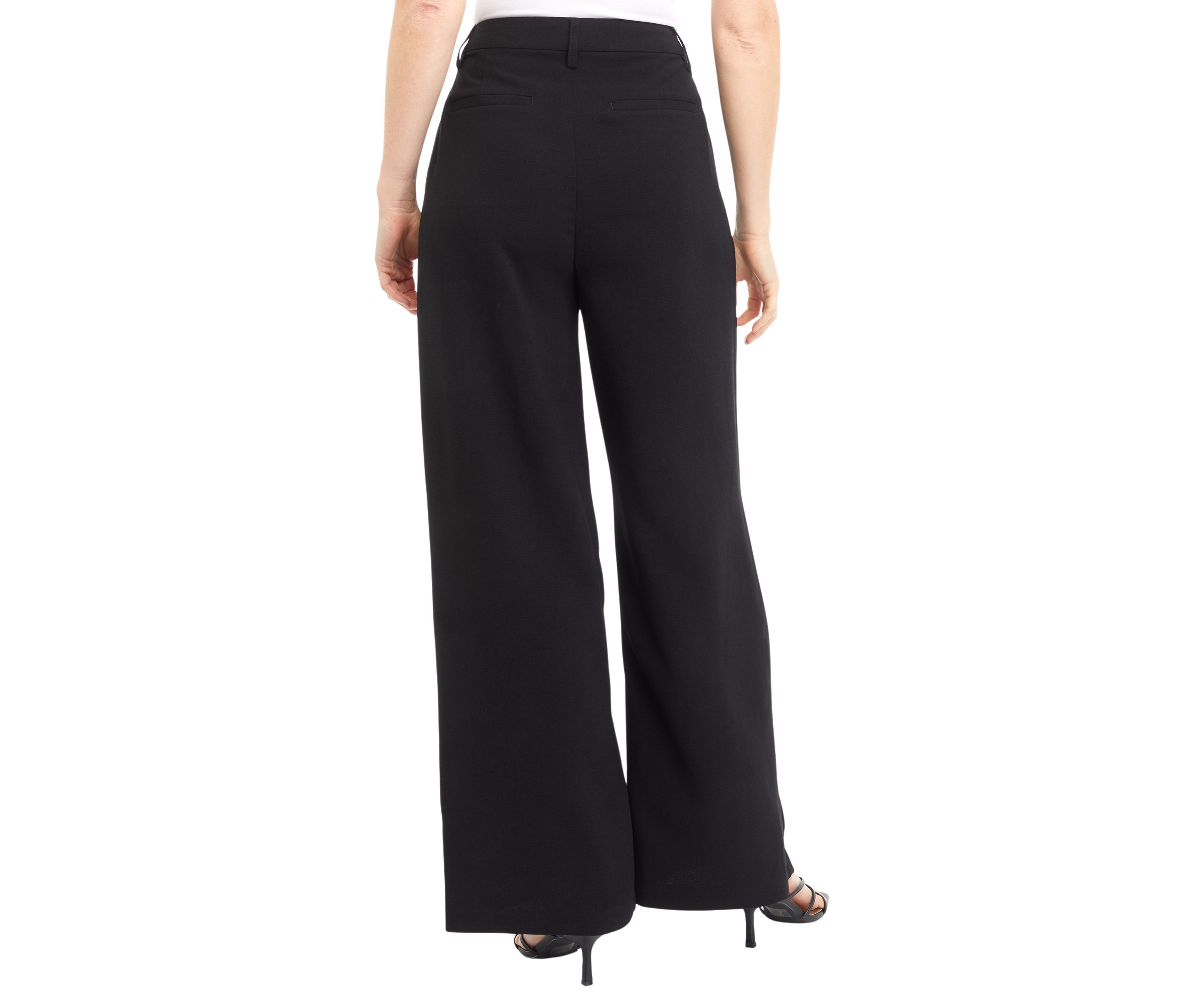 Womens High Rise Extended Tab Trousers