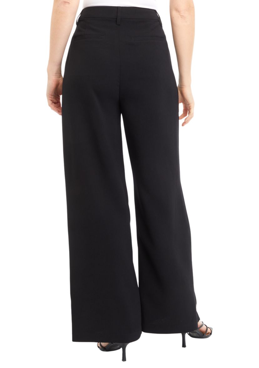 Womens High Rise Extended Tab Trousers