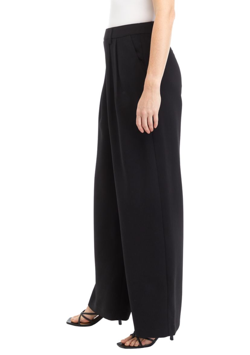 Womens High Rise Extended Tab Trousers