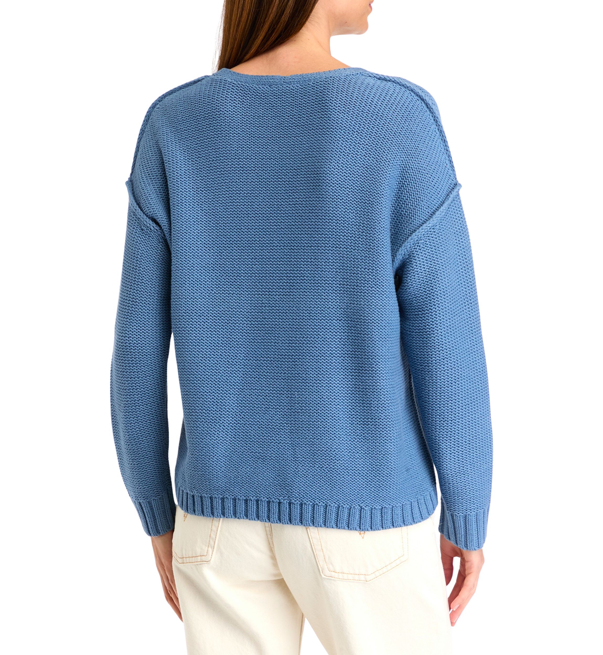 Womens Essential V-Neck Sweater