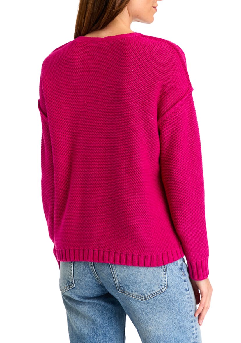 Womens Essential V-Neck Sweater