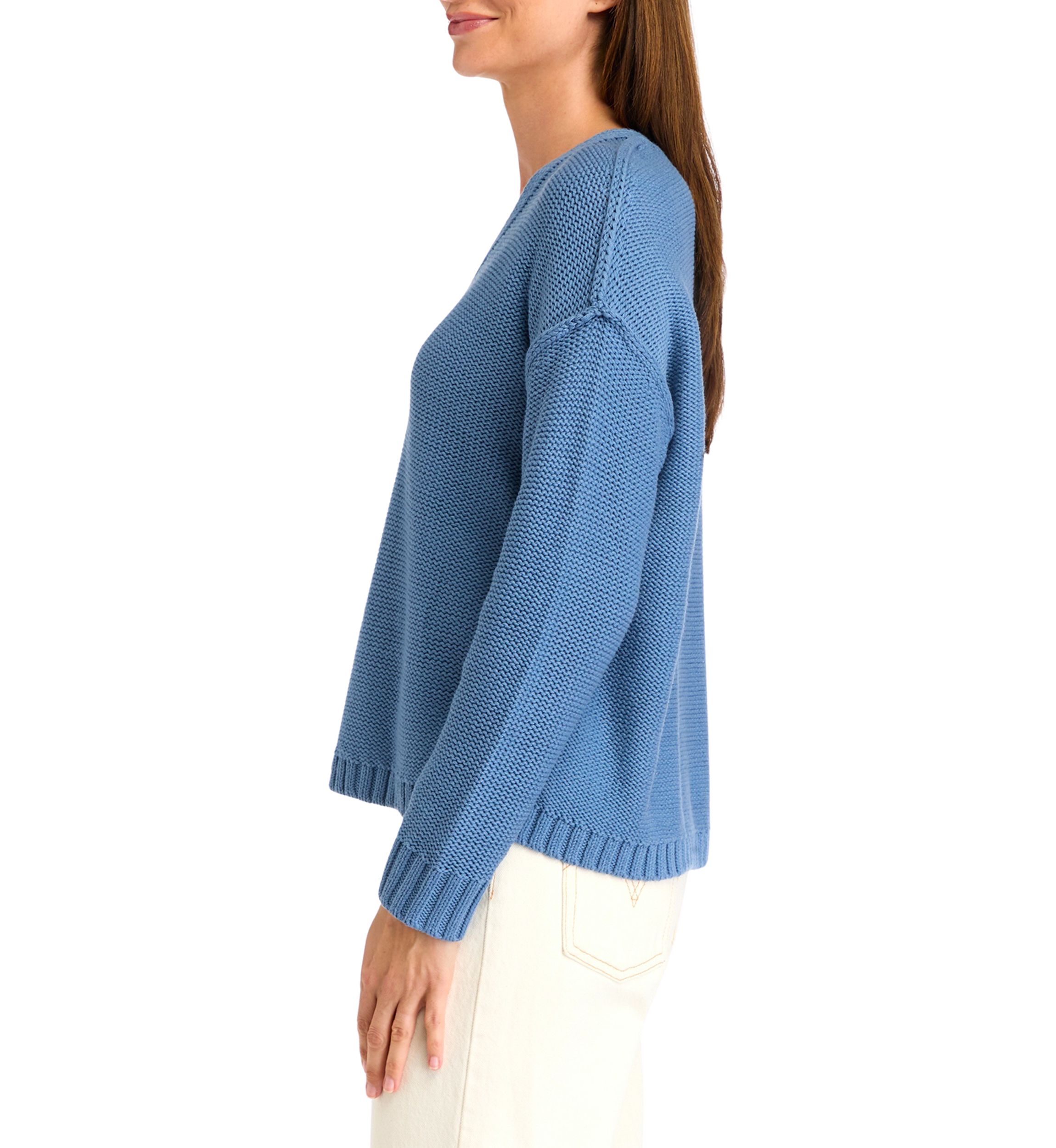 Womens Essential V-Neck Sweater