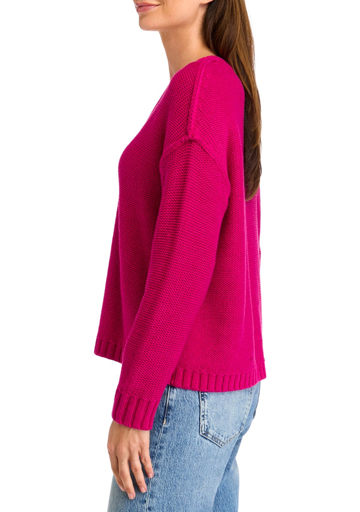 Womens Essential V-Neck Sweater