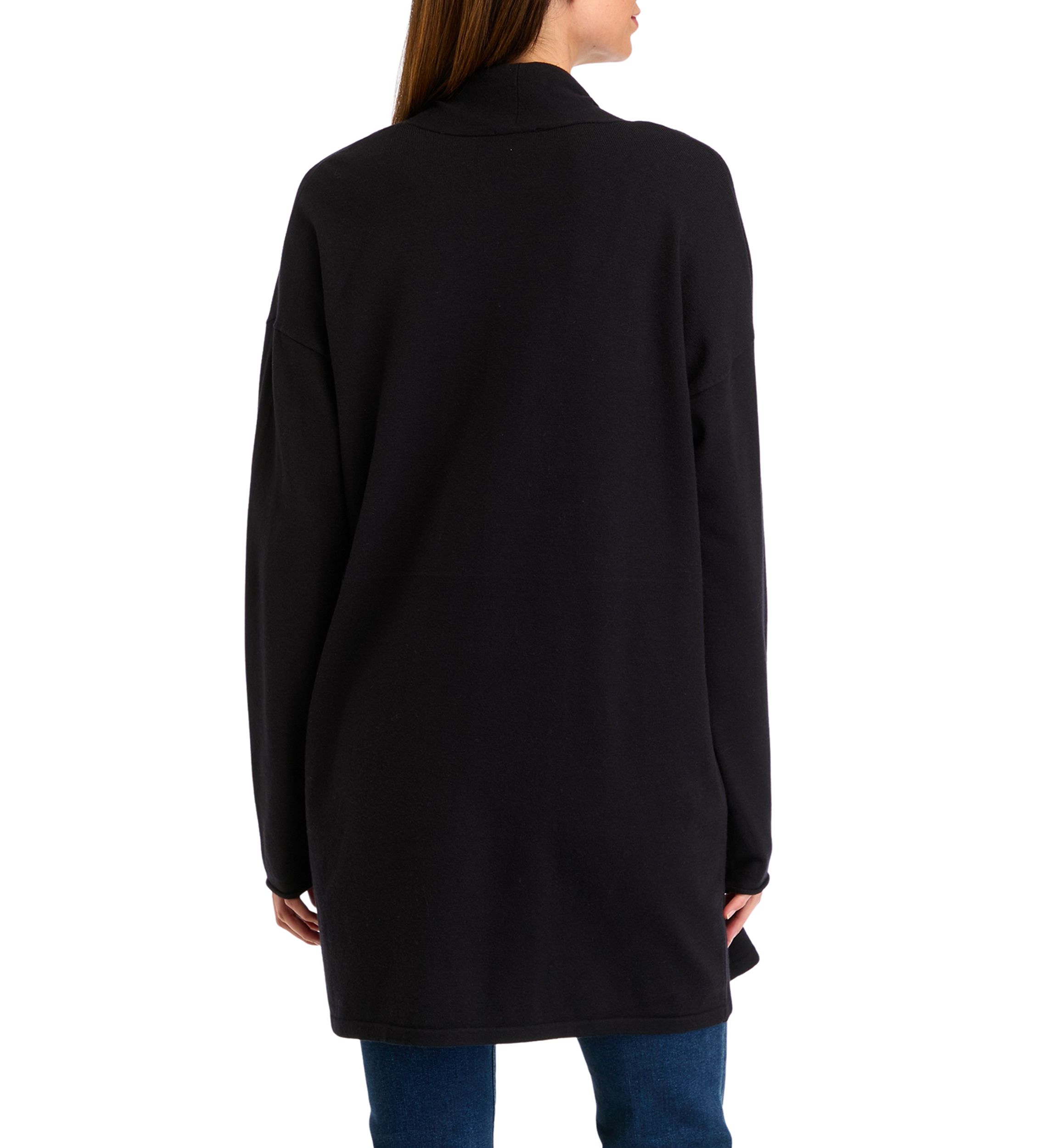 Womens Drape Front Cardigan