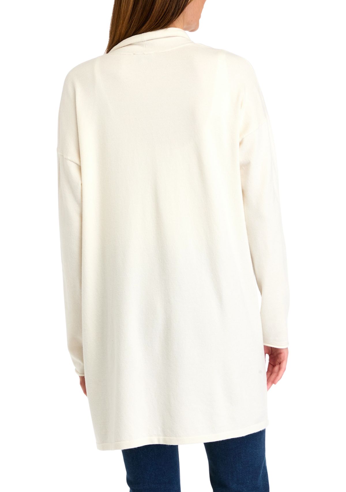 Womens Drape Front Cardigan