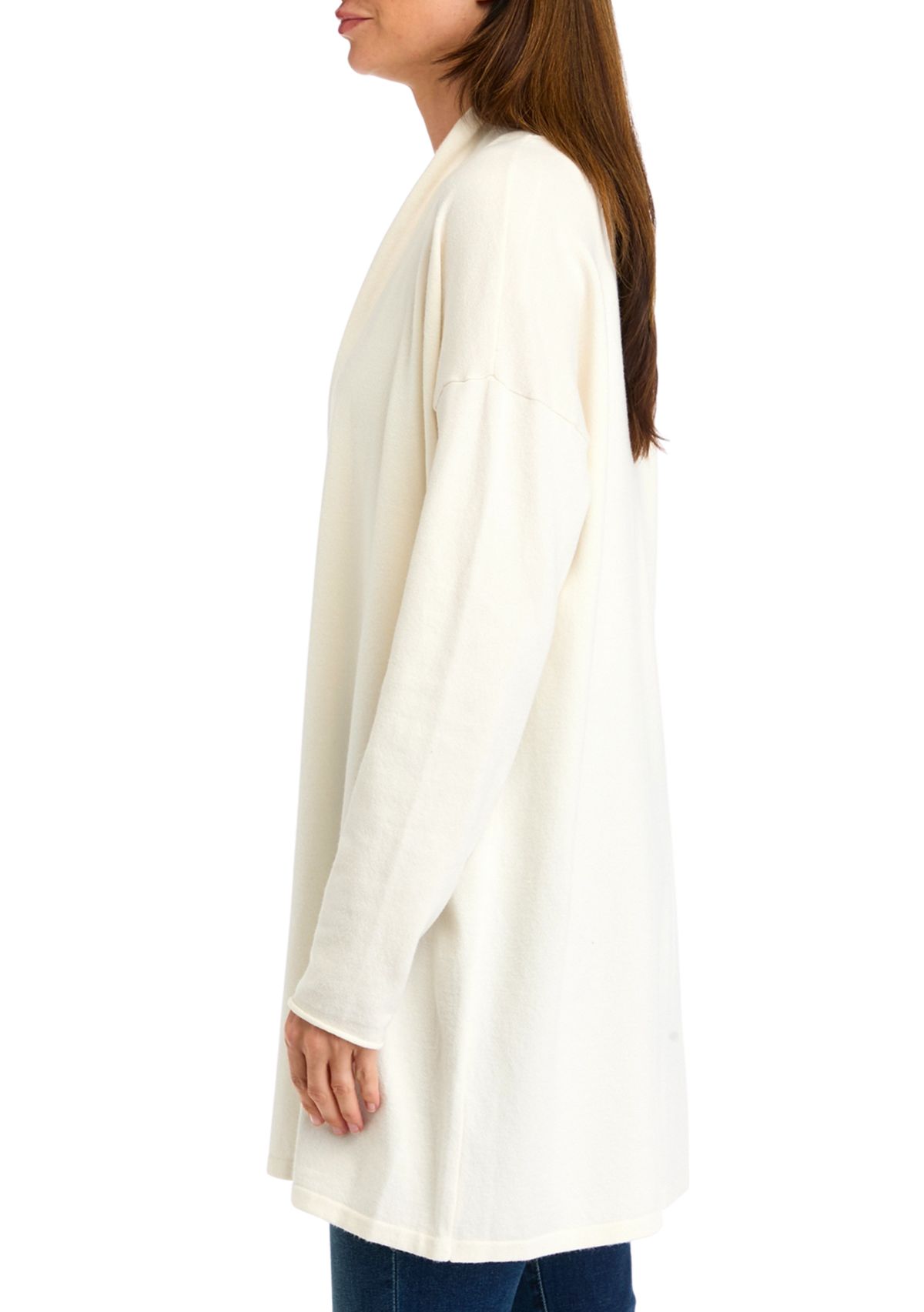 Womens Drape Front Cardigan