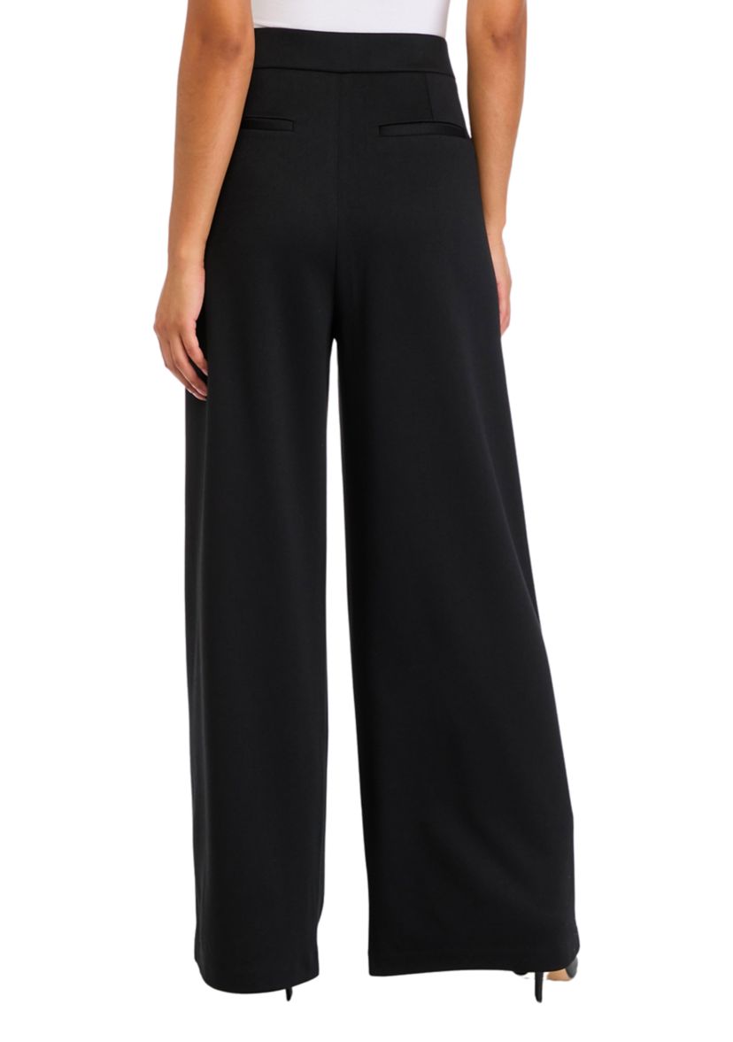 Womens High Rise Pleat Front Trousers