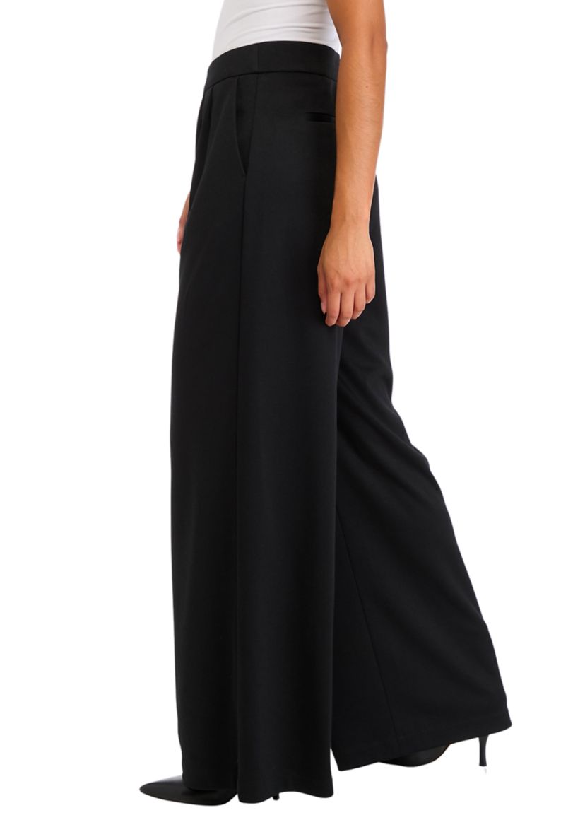 Womens High Rise Pleat Front Trousers
