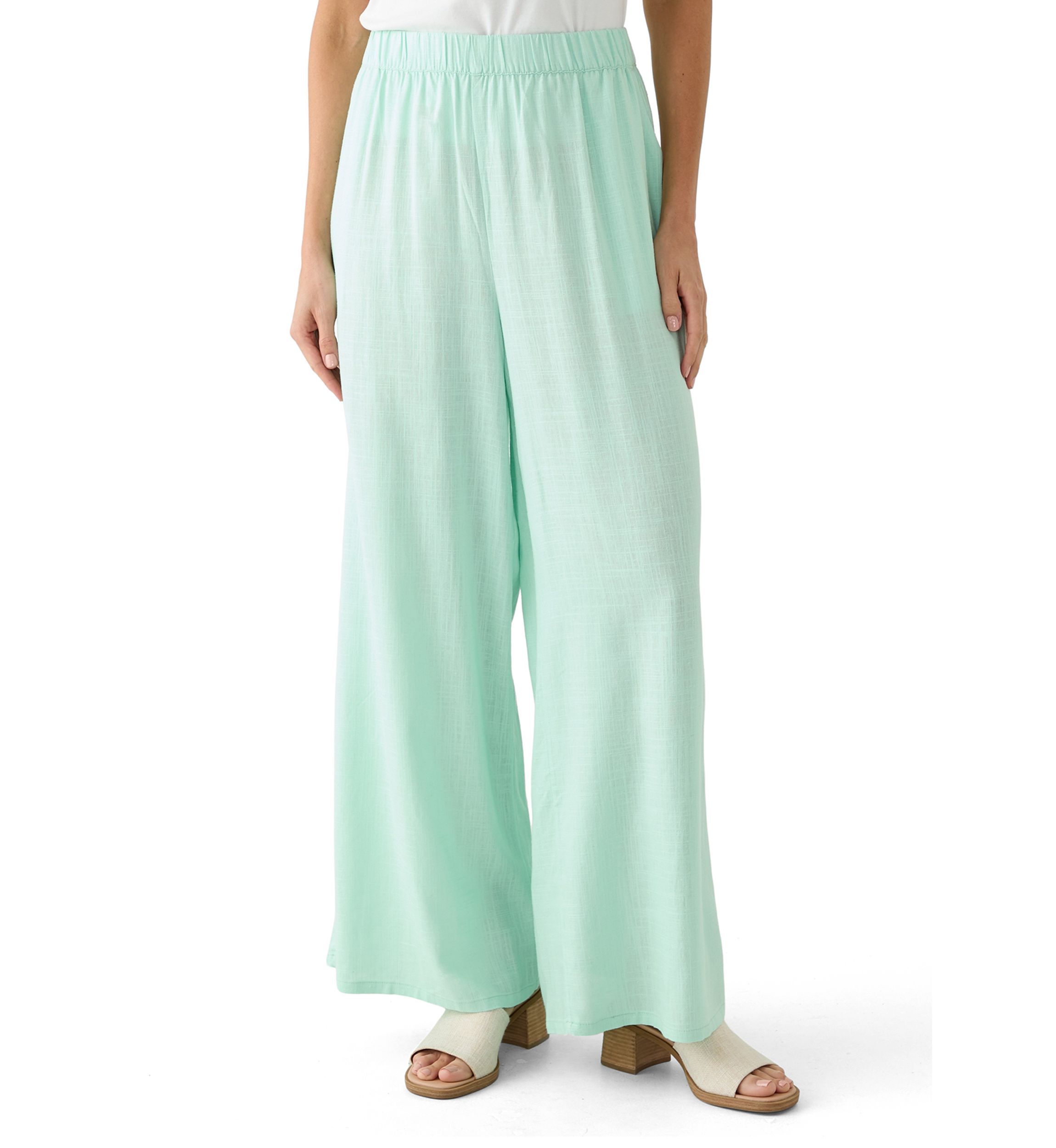 Womens Pull On Palazzo Pants