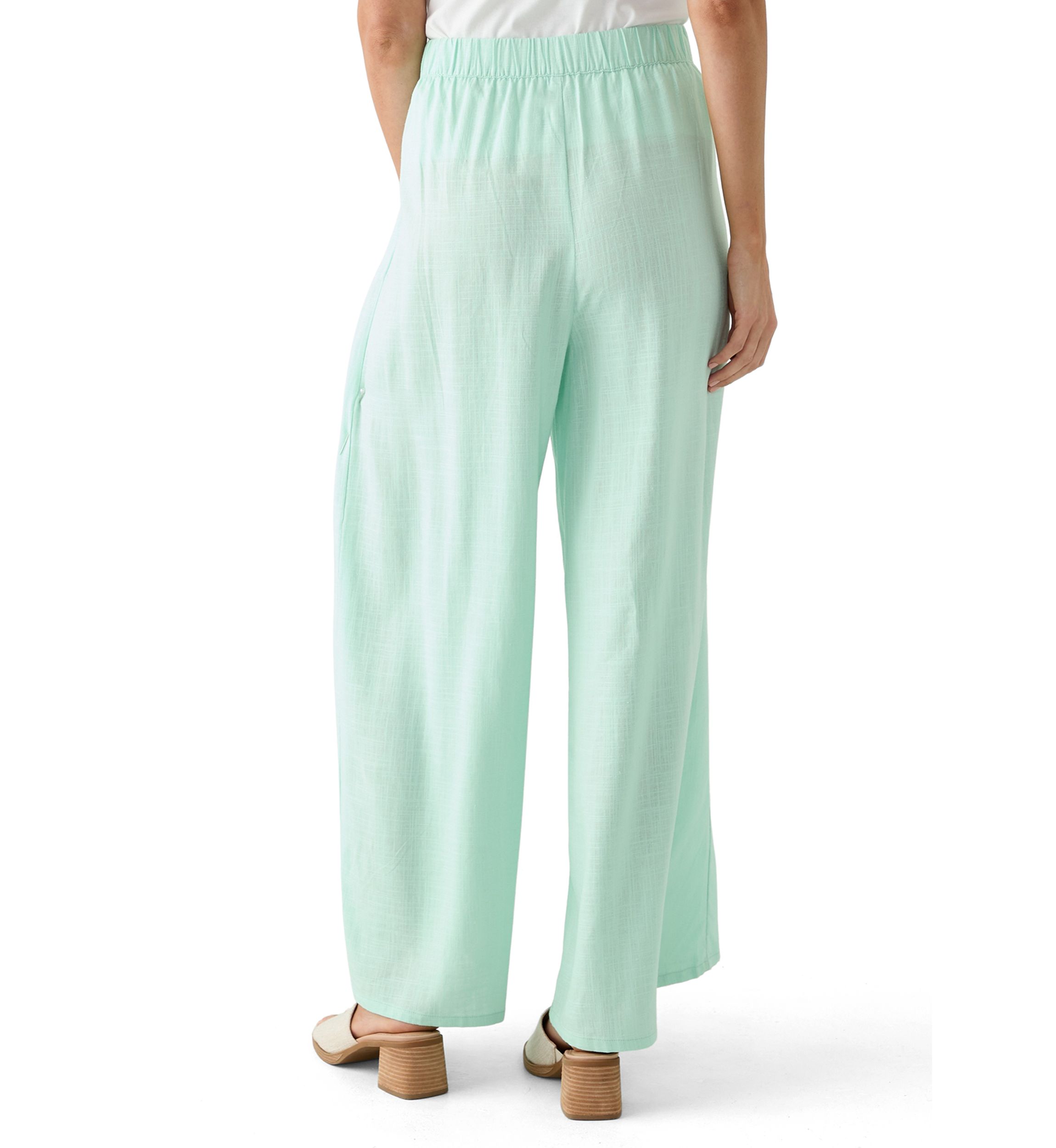Womens Pull On Palazzo Pants
