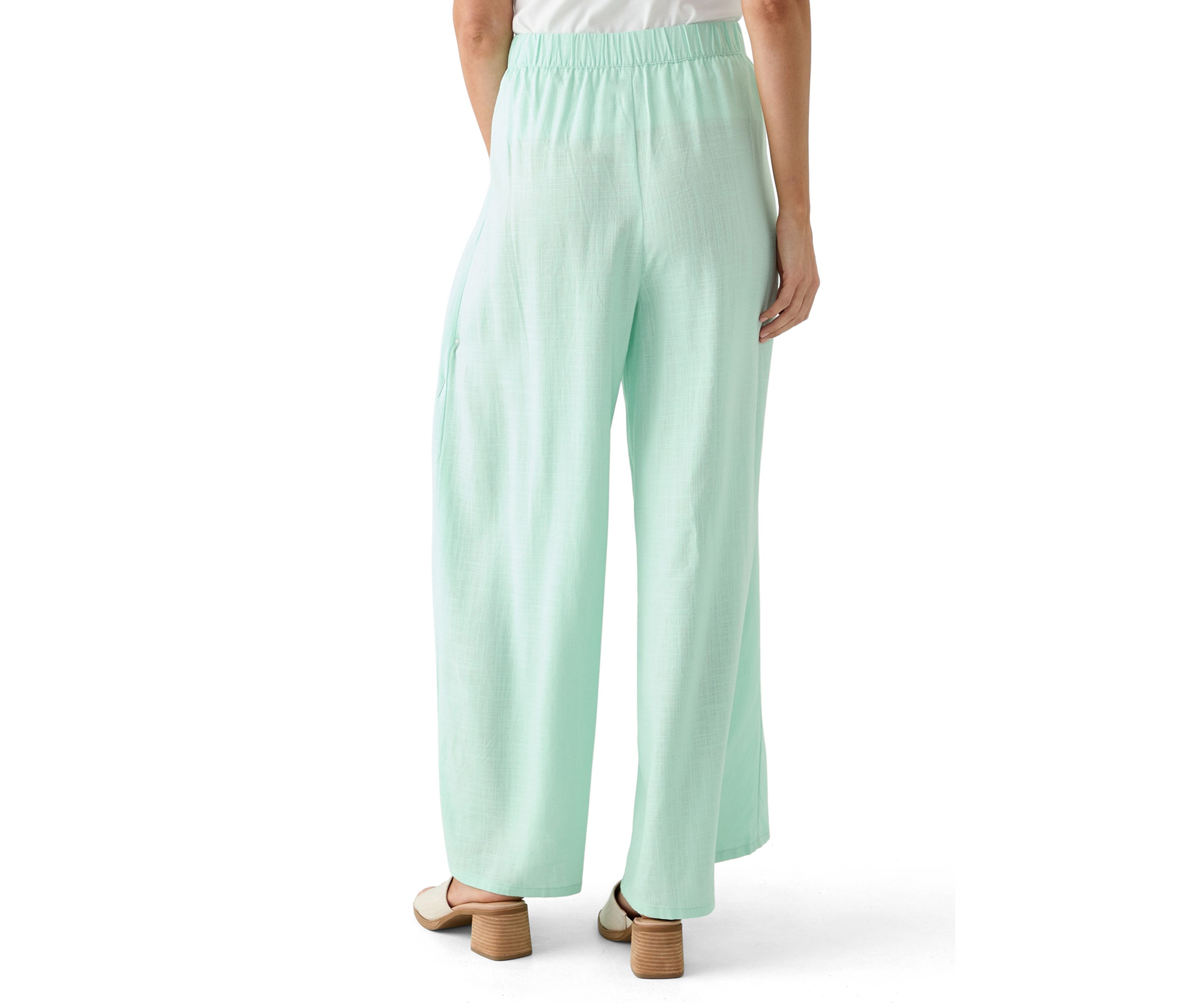Womens Pull On Palazzo Pants