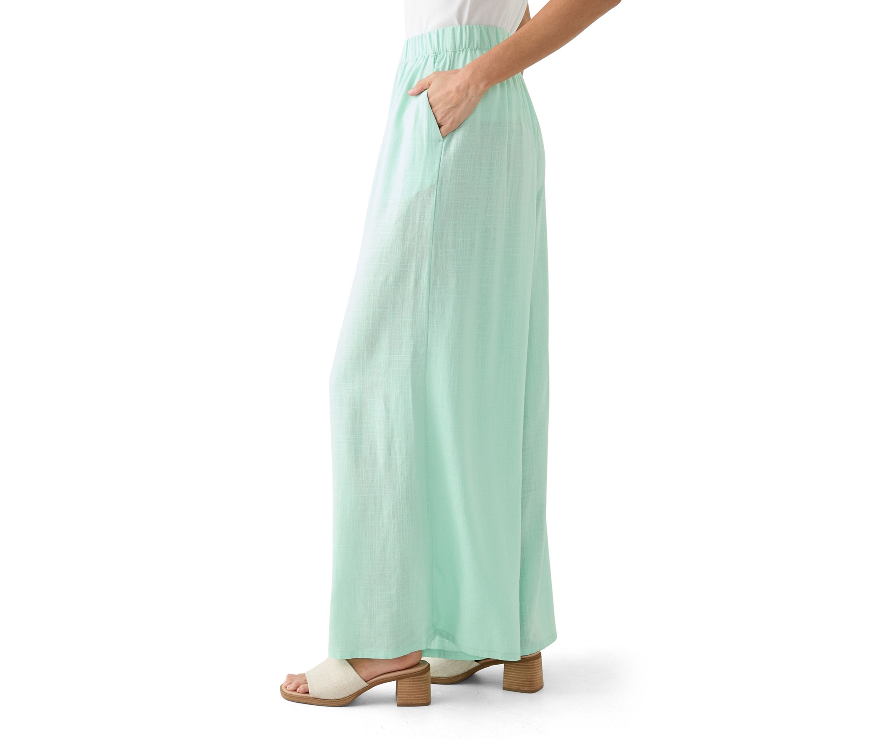 Womens Pull On Palazzo Pants