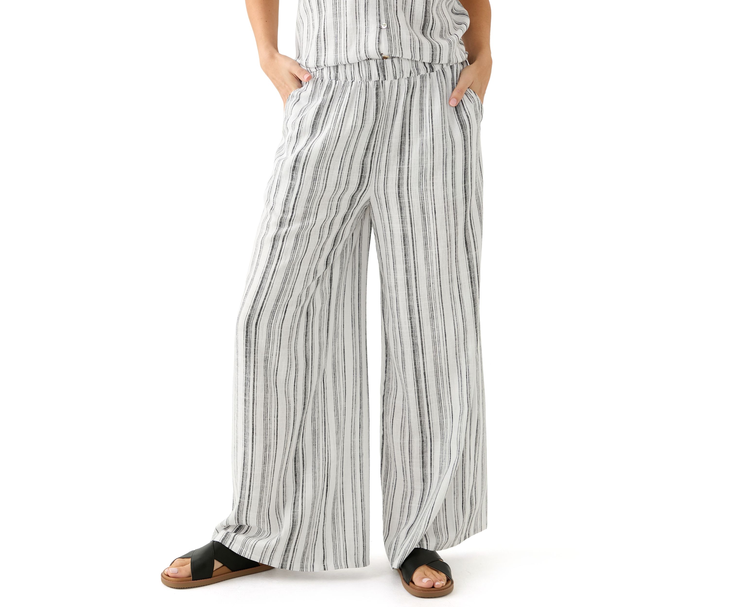 	  Womens Pull On Palazzo Pants 