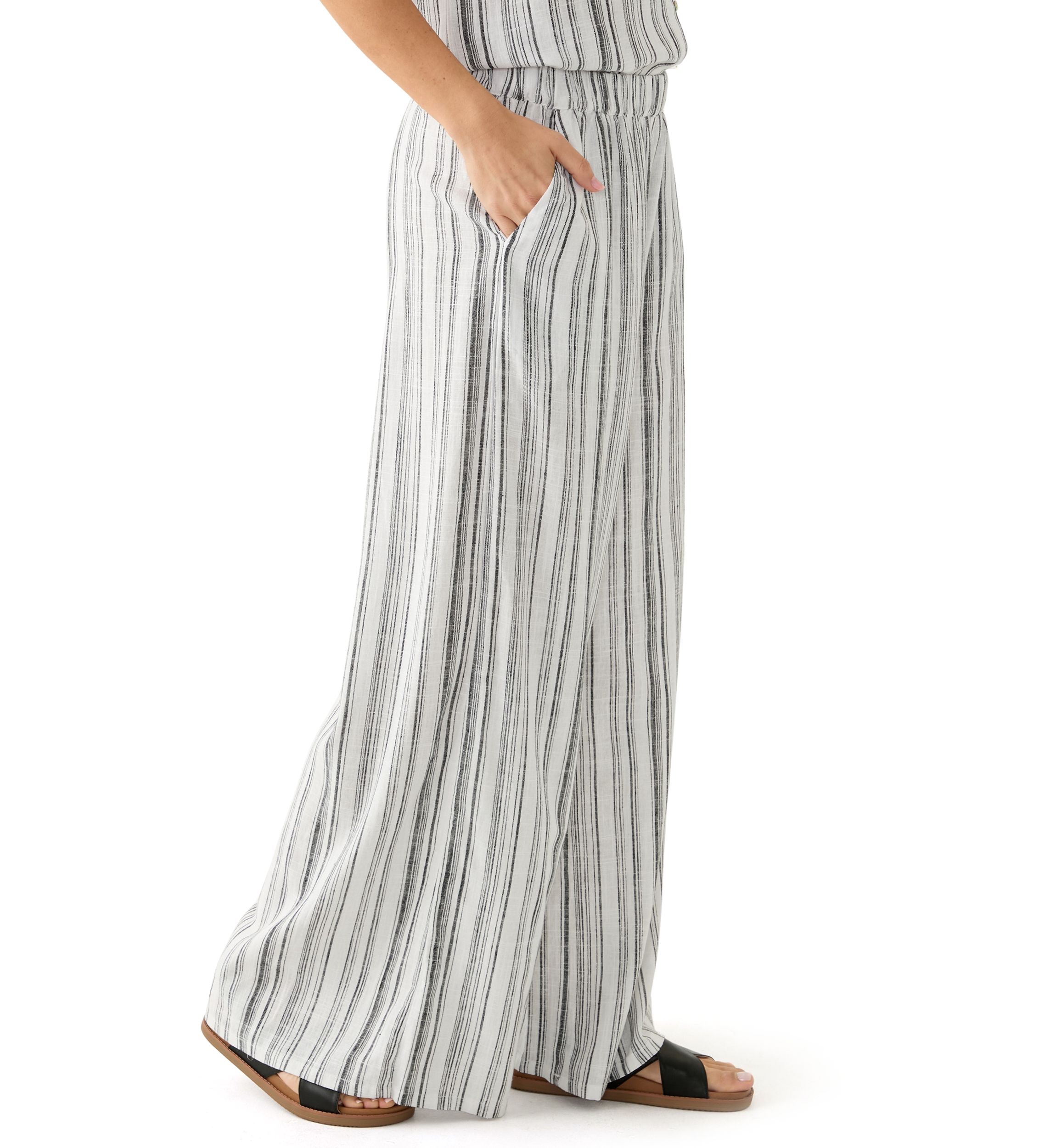 	  Womens Pull On Palazzo Pants 