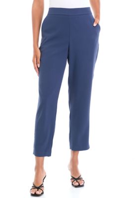 Women's Pull On Crepe Slim Trousers