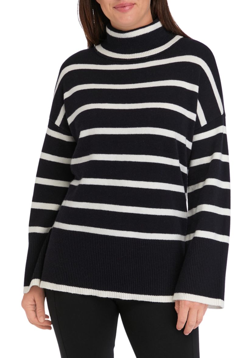 Womens Turtleneck Tunic Sweater