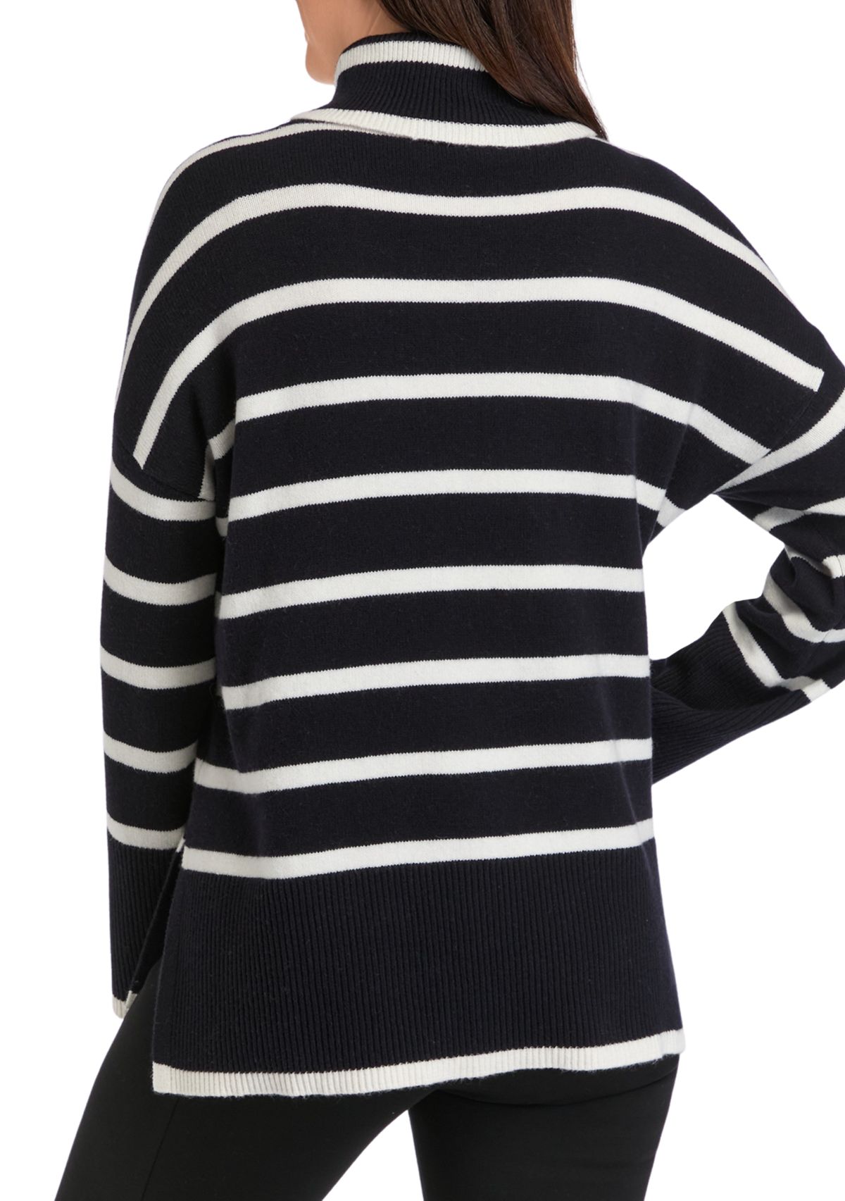 Womens Turtleneck Tunic Sweater