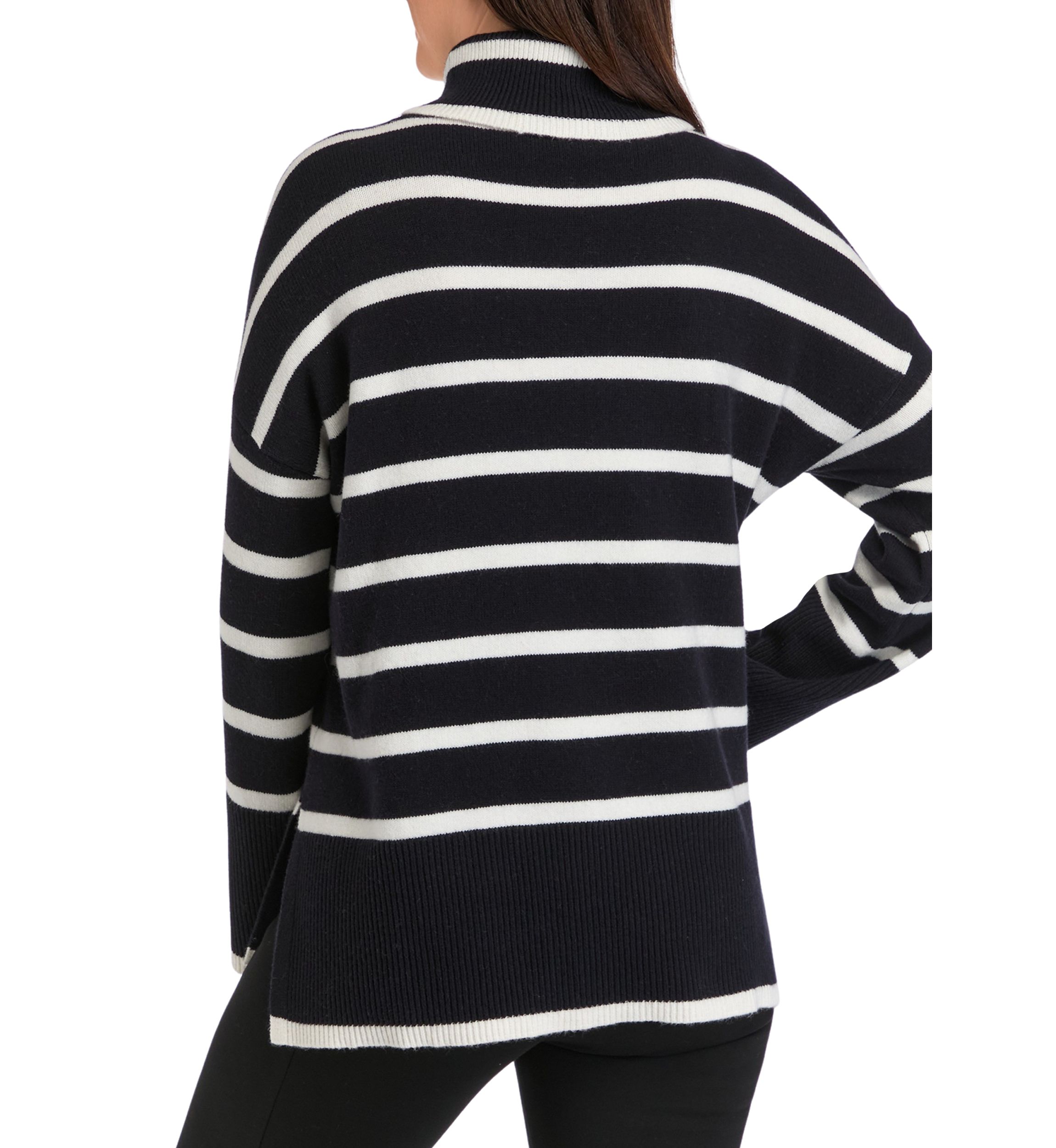 Womens Turtleneck Tunic Sweater