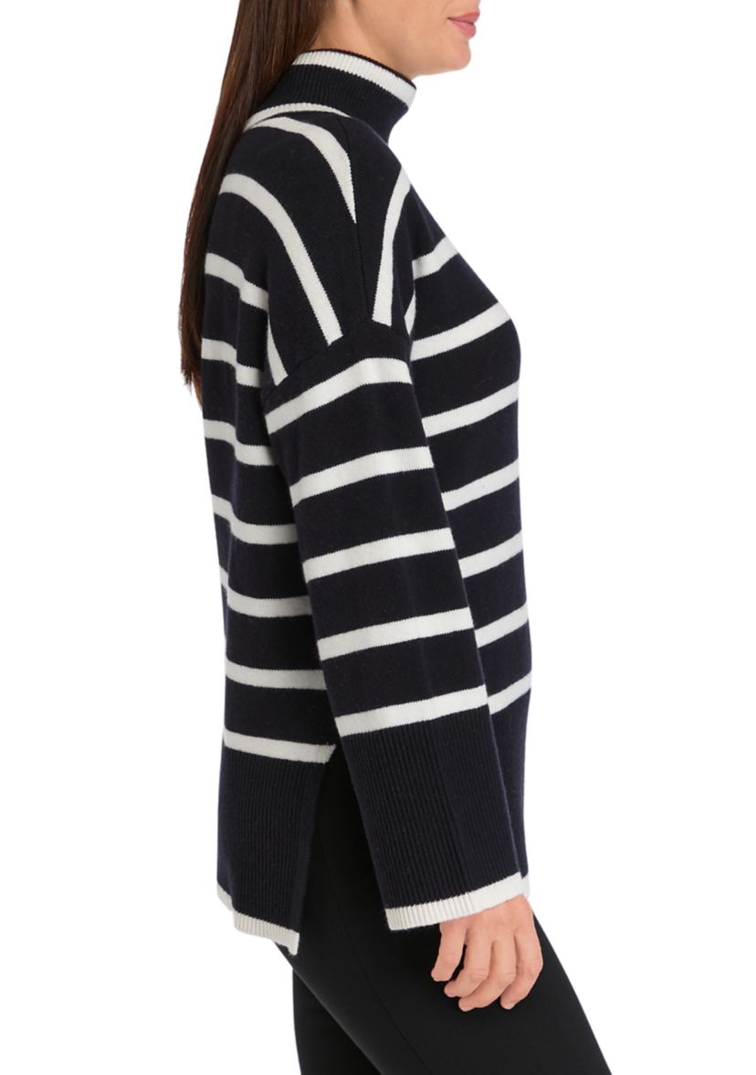 Womens Turtleneck Tunic Sweater