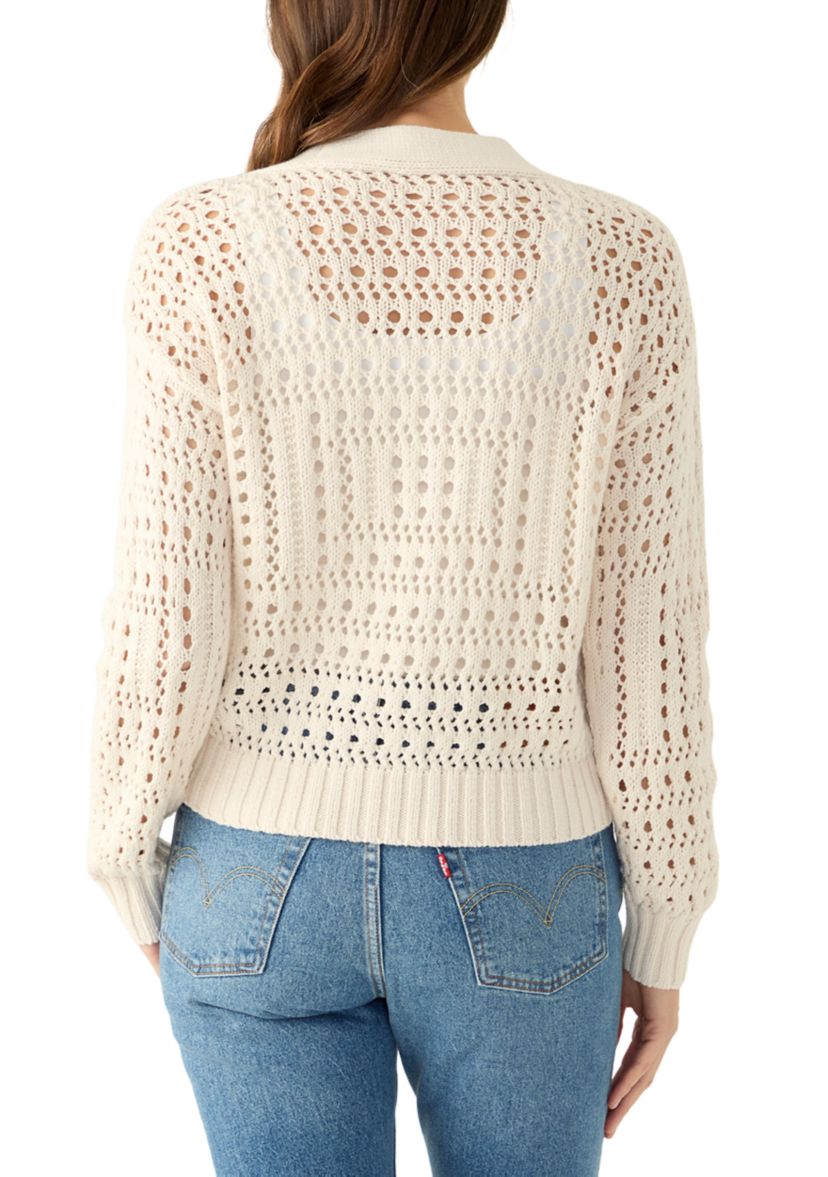 Womens Open Stitch Cardigan