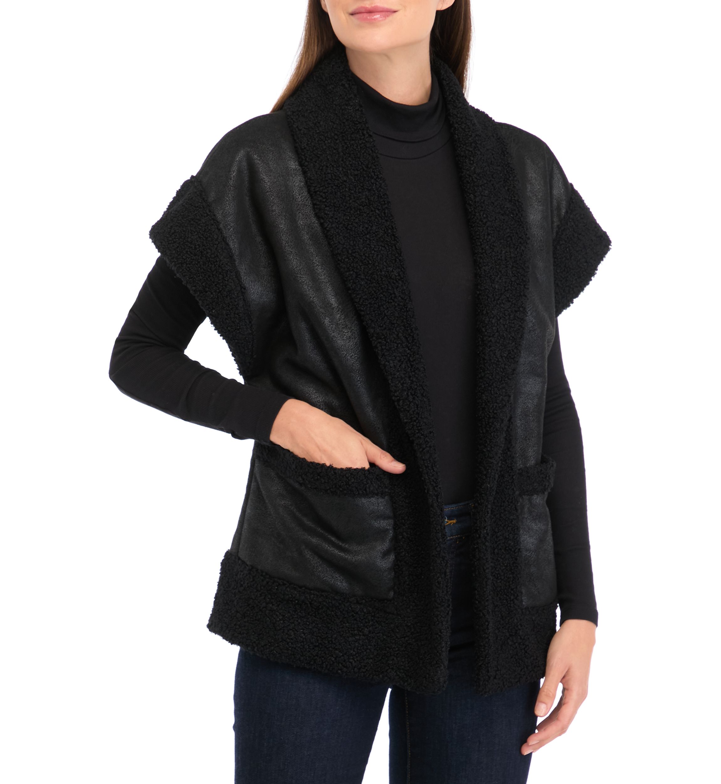 Womens Sherpa Vest 