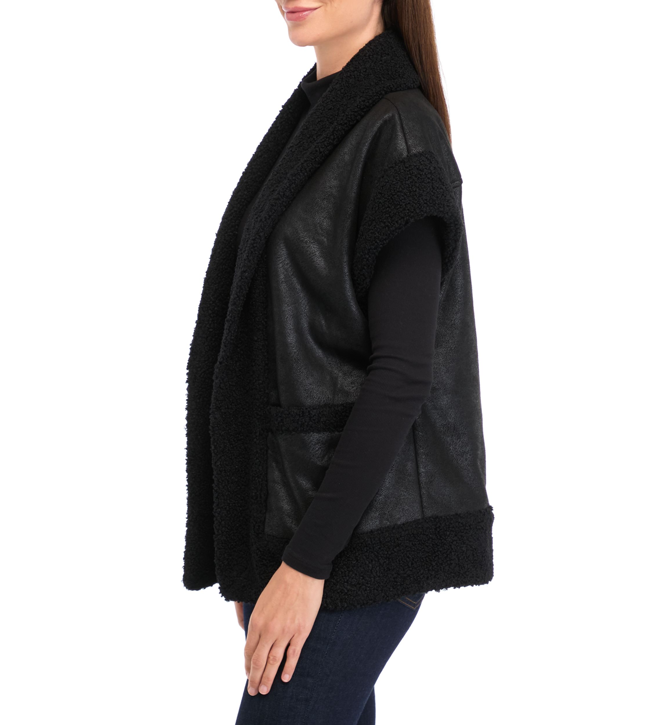 Womens Sherpa Vest 