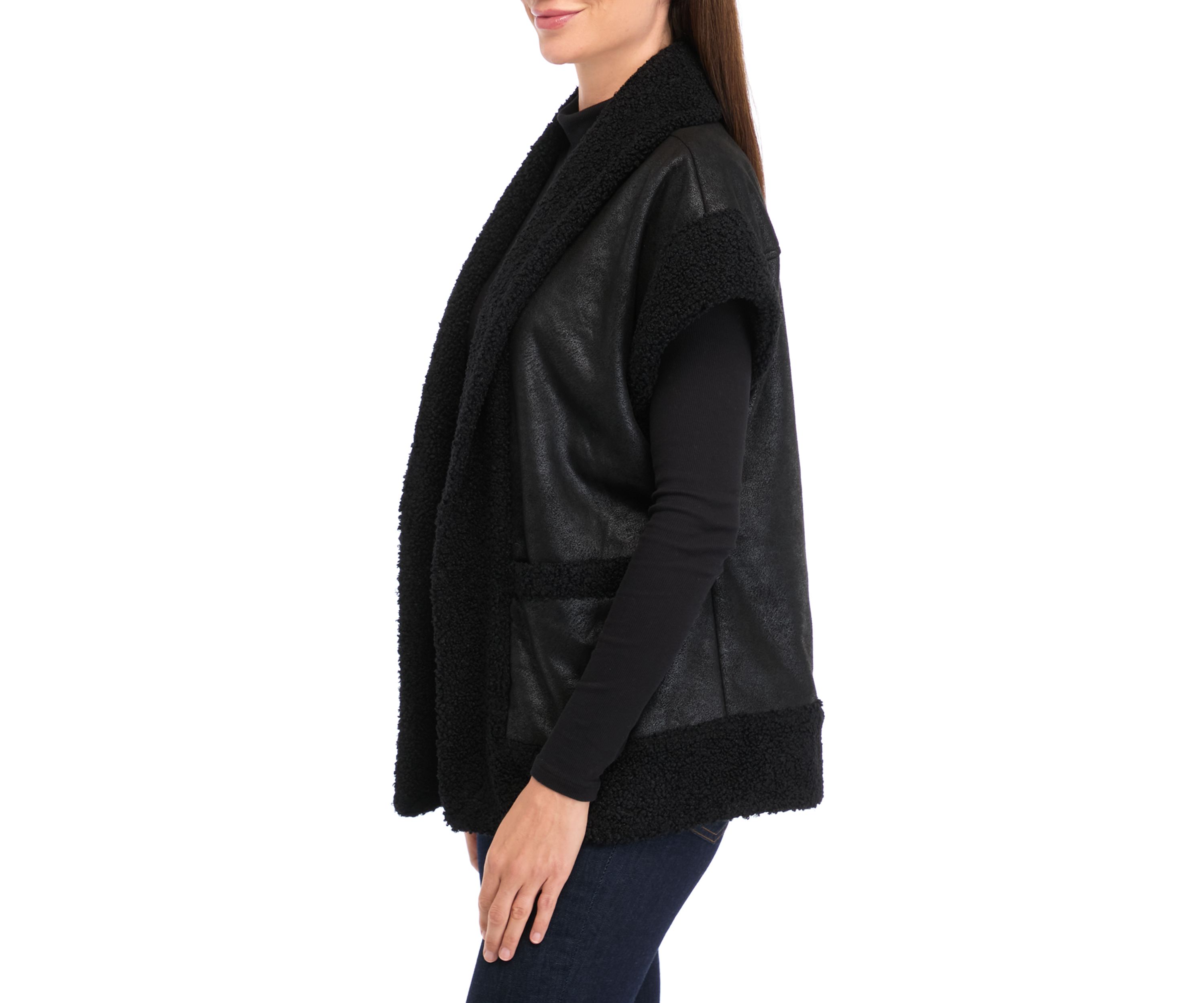 Womens Sherpa Vest 
