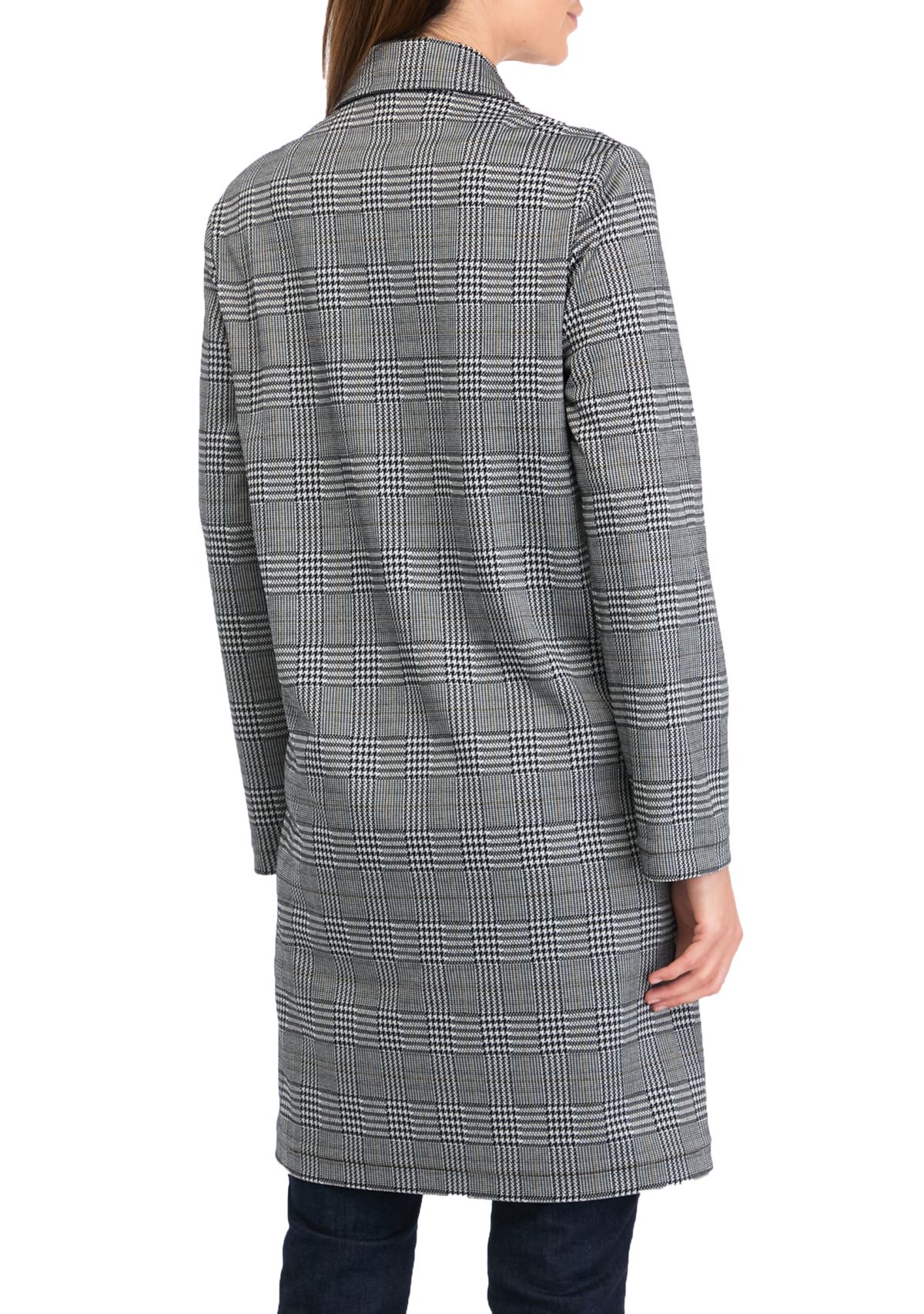 Womens Longline Knit Blazer