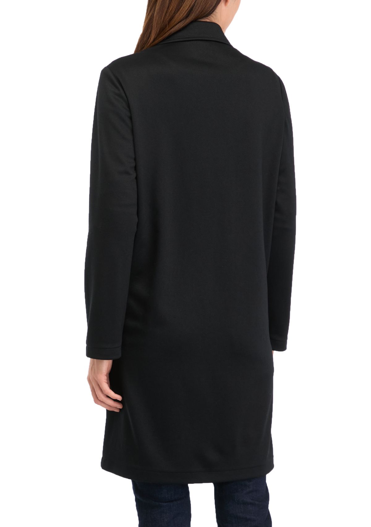 Womens Longline Knit Blazer