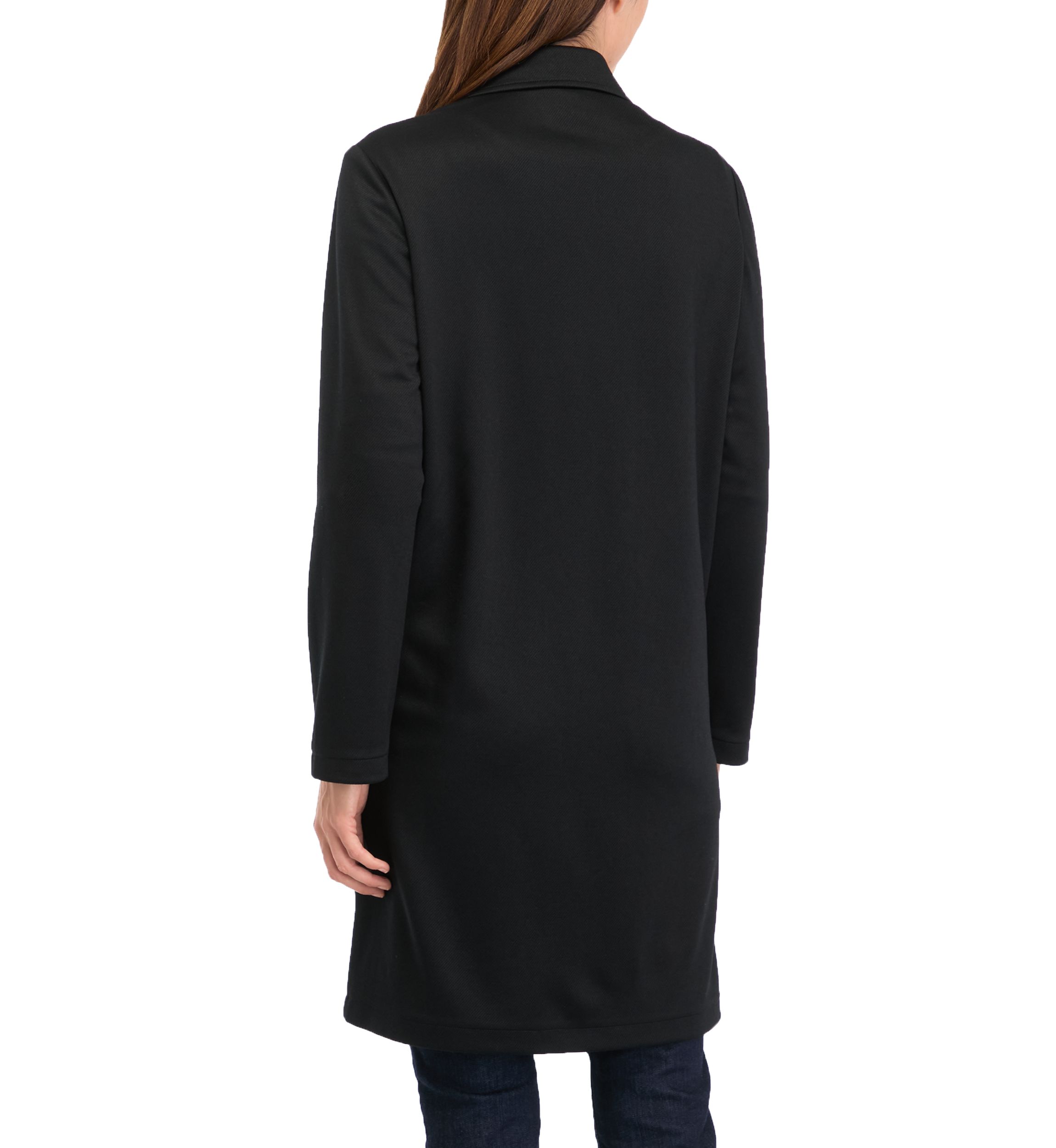 Womens Longline Knit Blazer