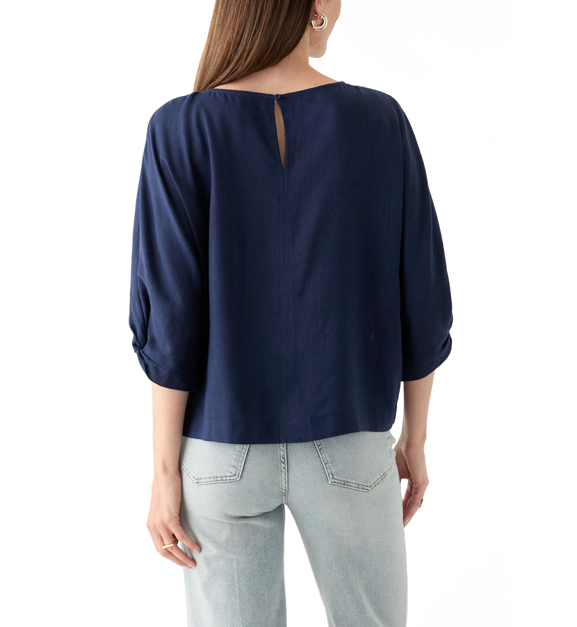 Womens 3/4 Sleeve Dolman Top