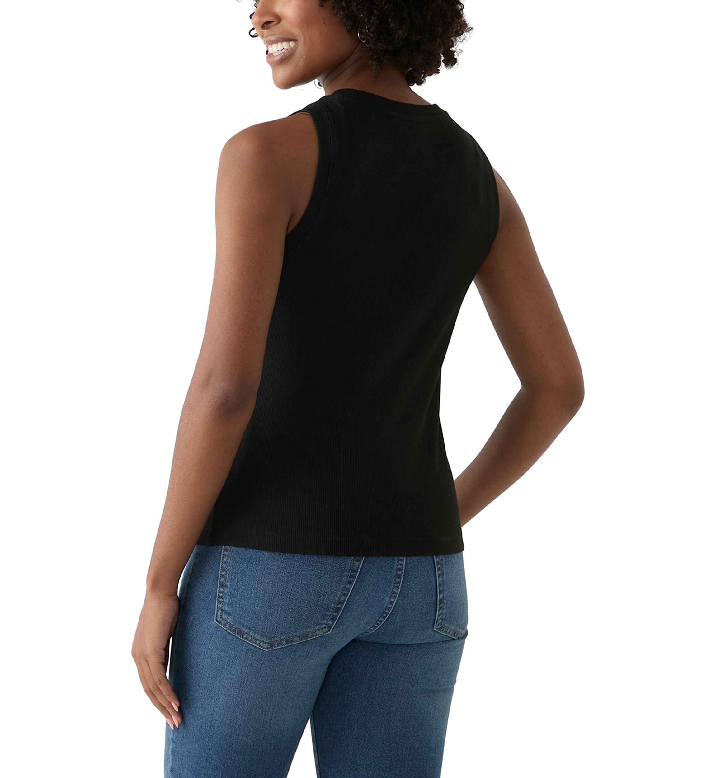 Womens Solid Sweater Knit Top