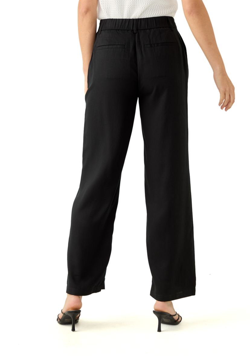 Womens Button Front Trouser Pants