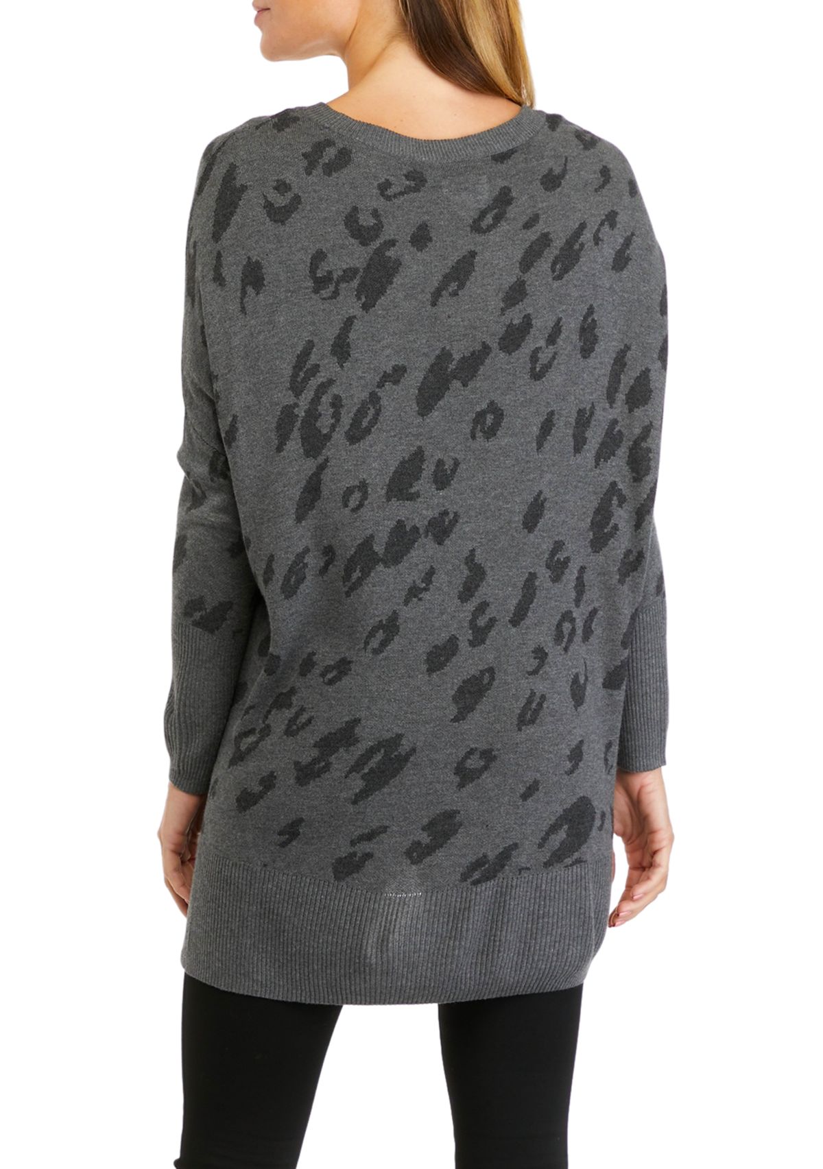 Petite Dolman Crew Neck Sweater