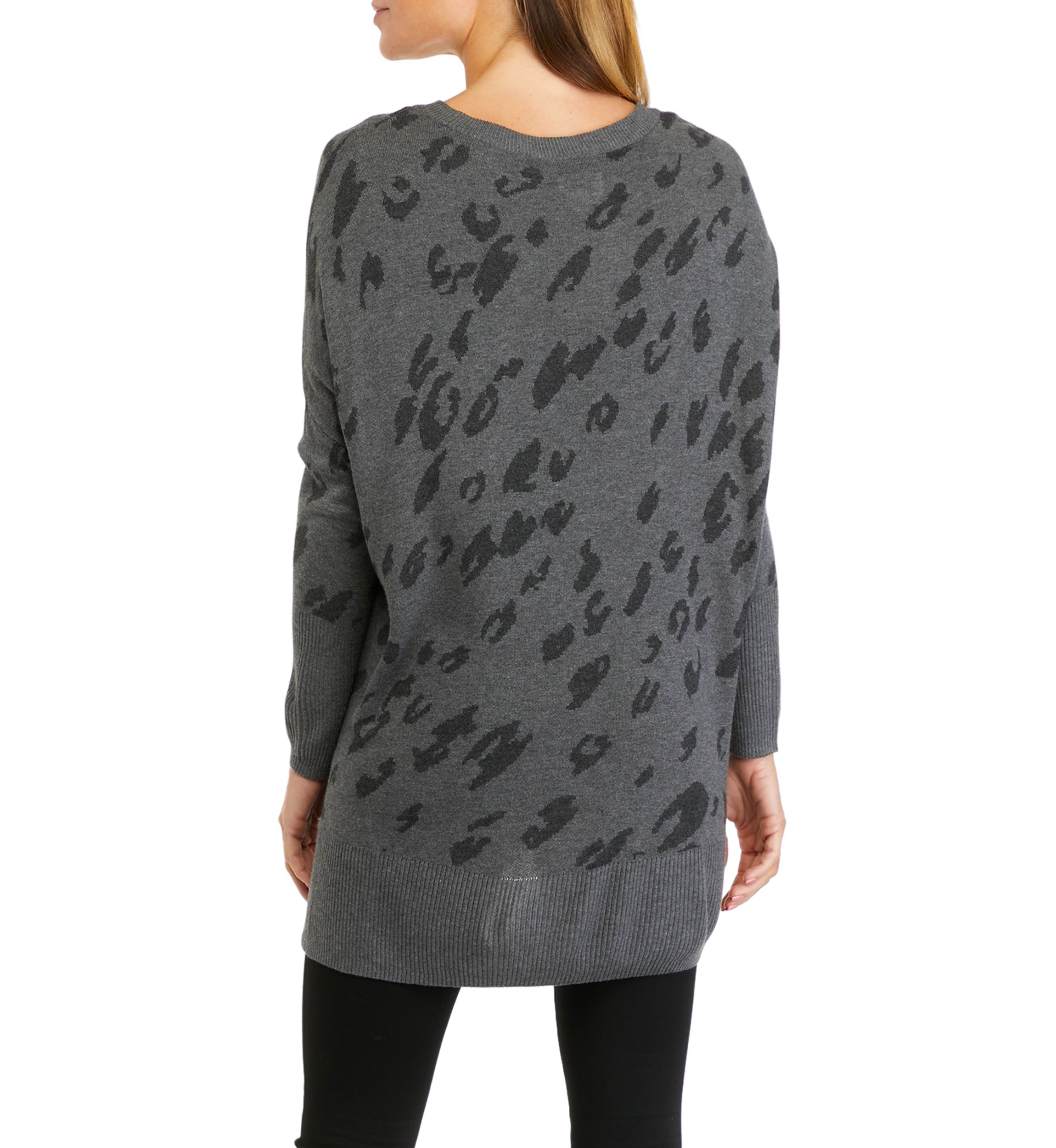 Petite Dolman Crew Neck Sweater
