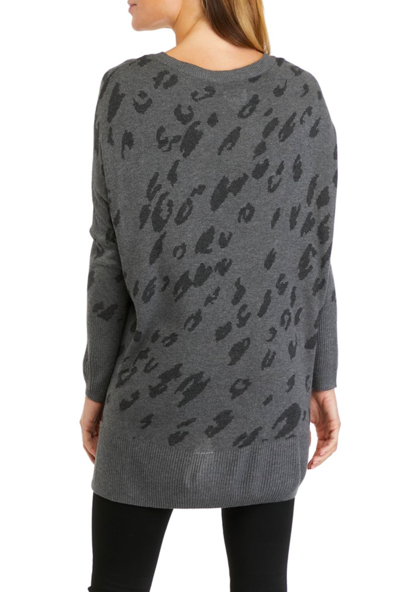 Petite Dolman Crew Neck Sweater