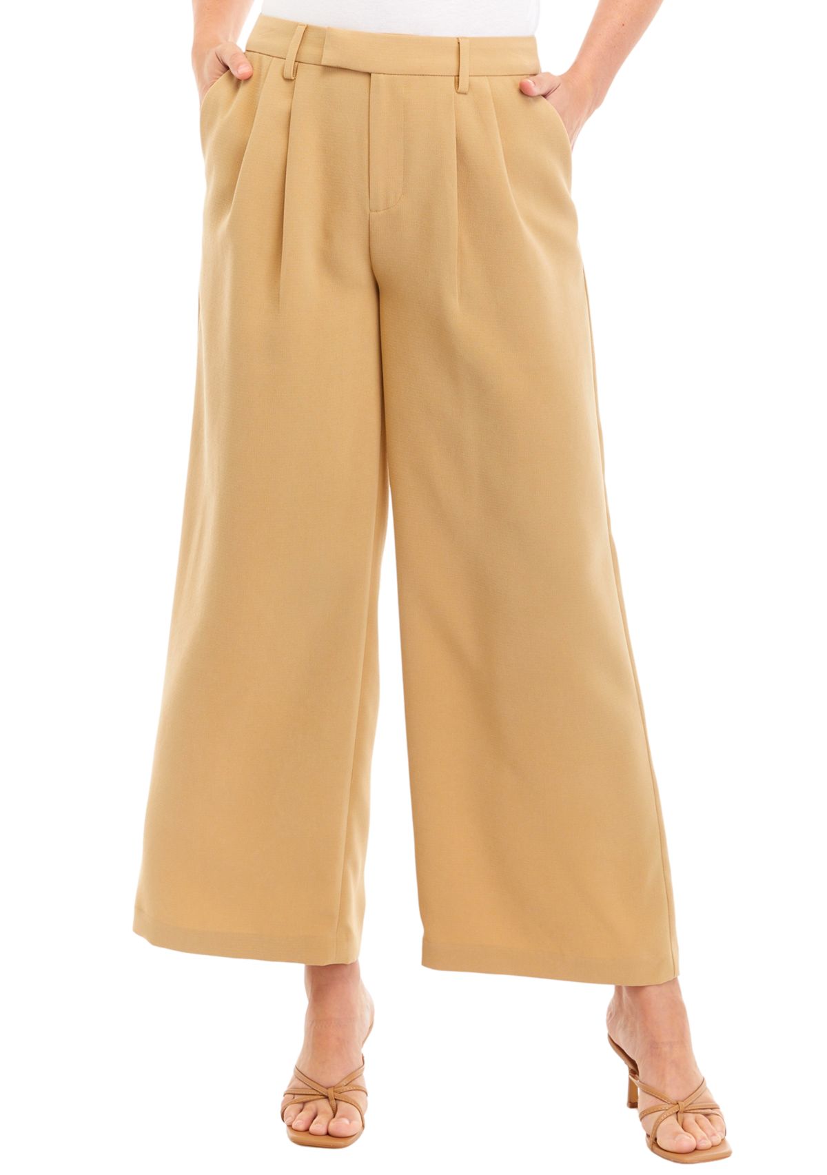 Petite Extended Tab Trousers