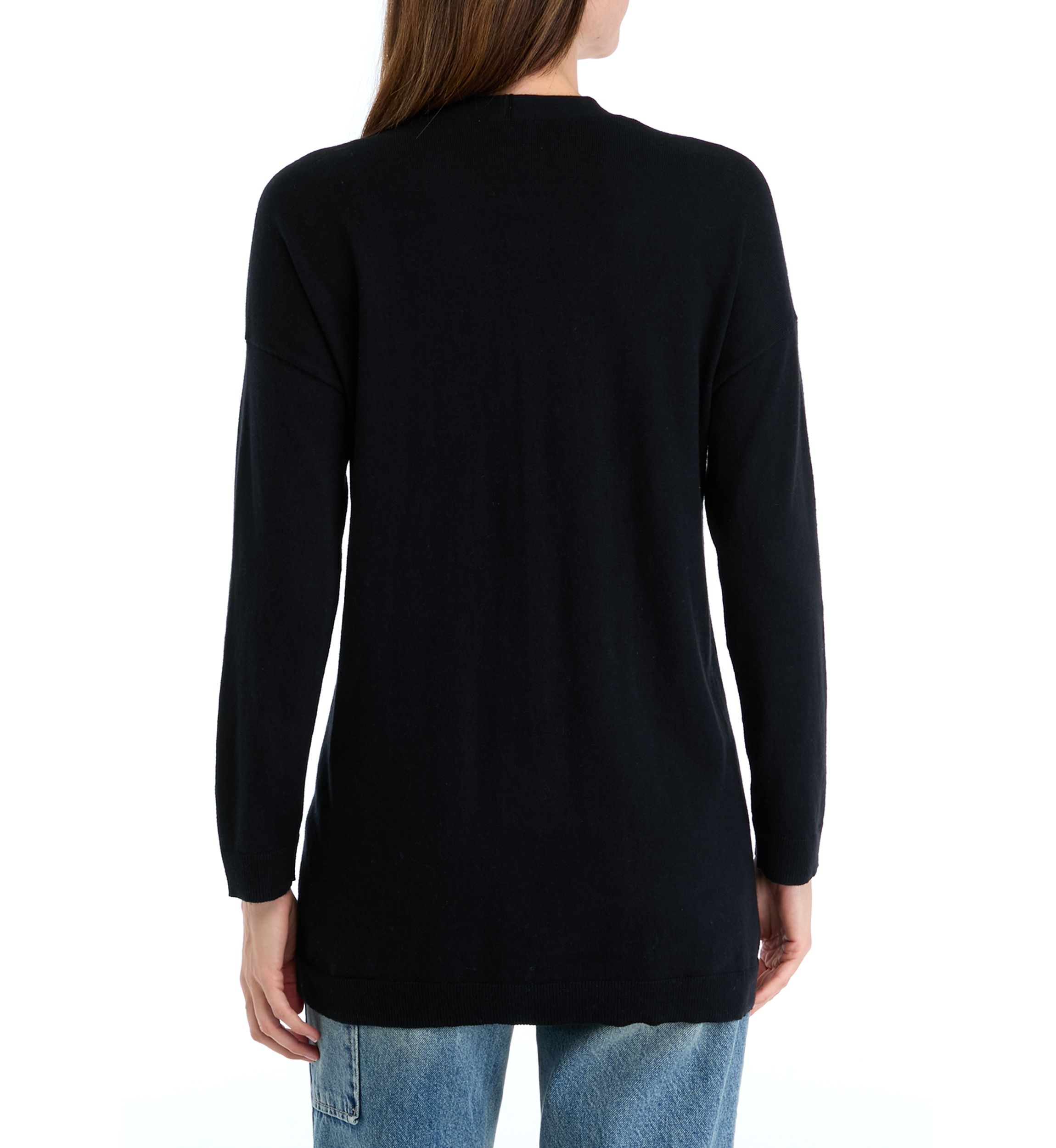 Petite Open Front Duster Cardigan