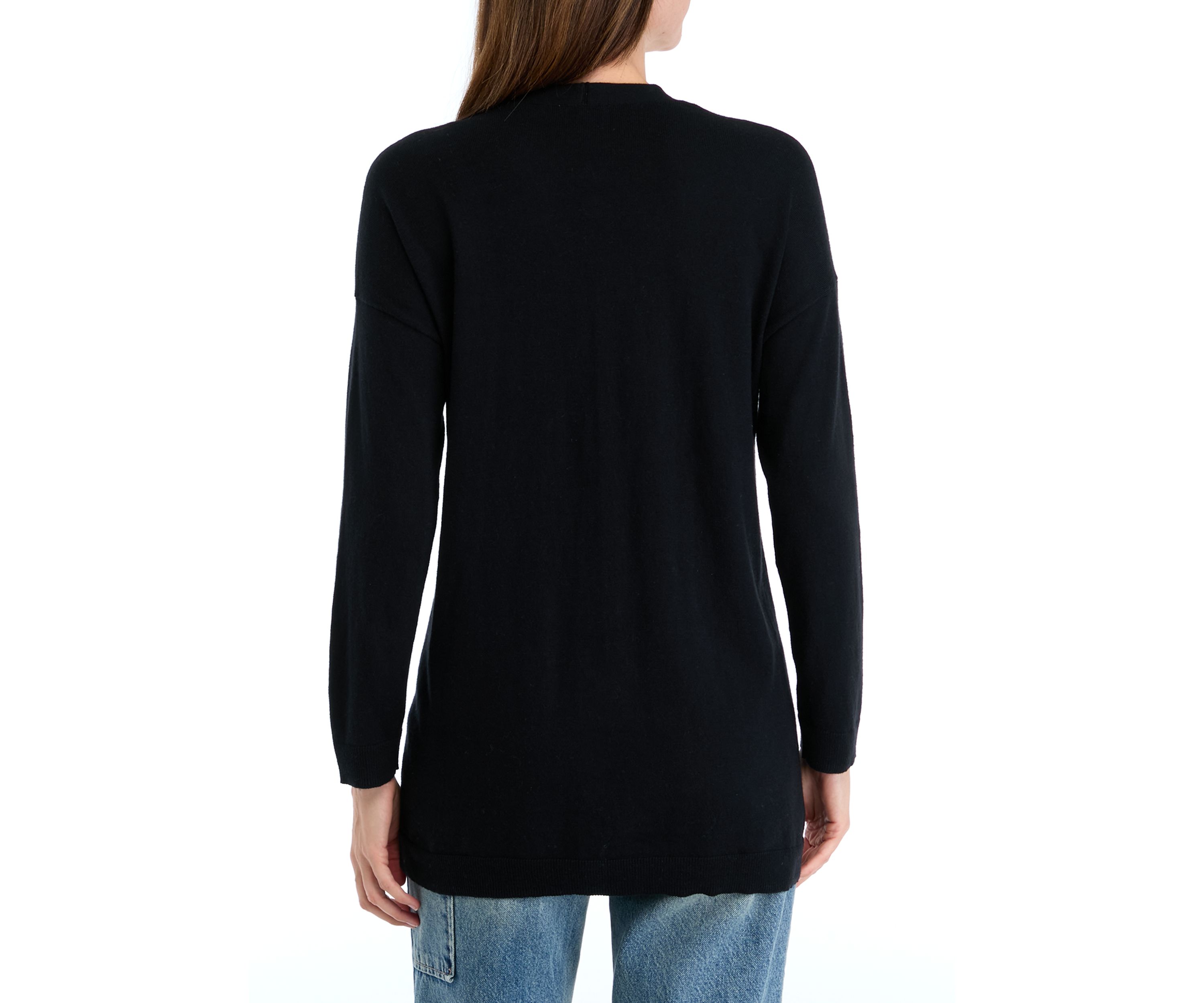 Petite Open Front Duster Cardigan