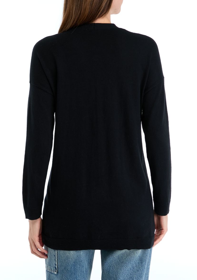Petite Open Front Duster Cardigan