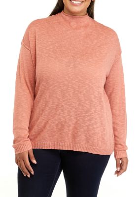 Wonderly Women's Plus Size Funnel Neck Sweater, 4X -  0480012179374