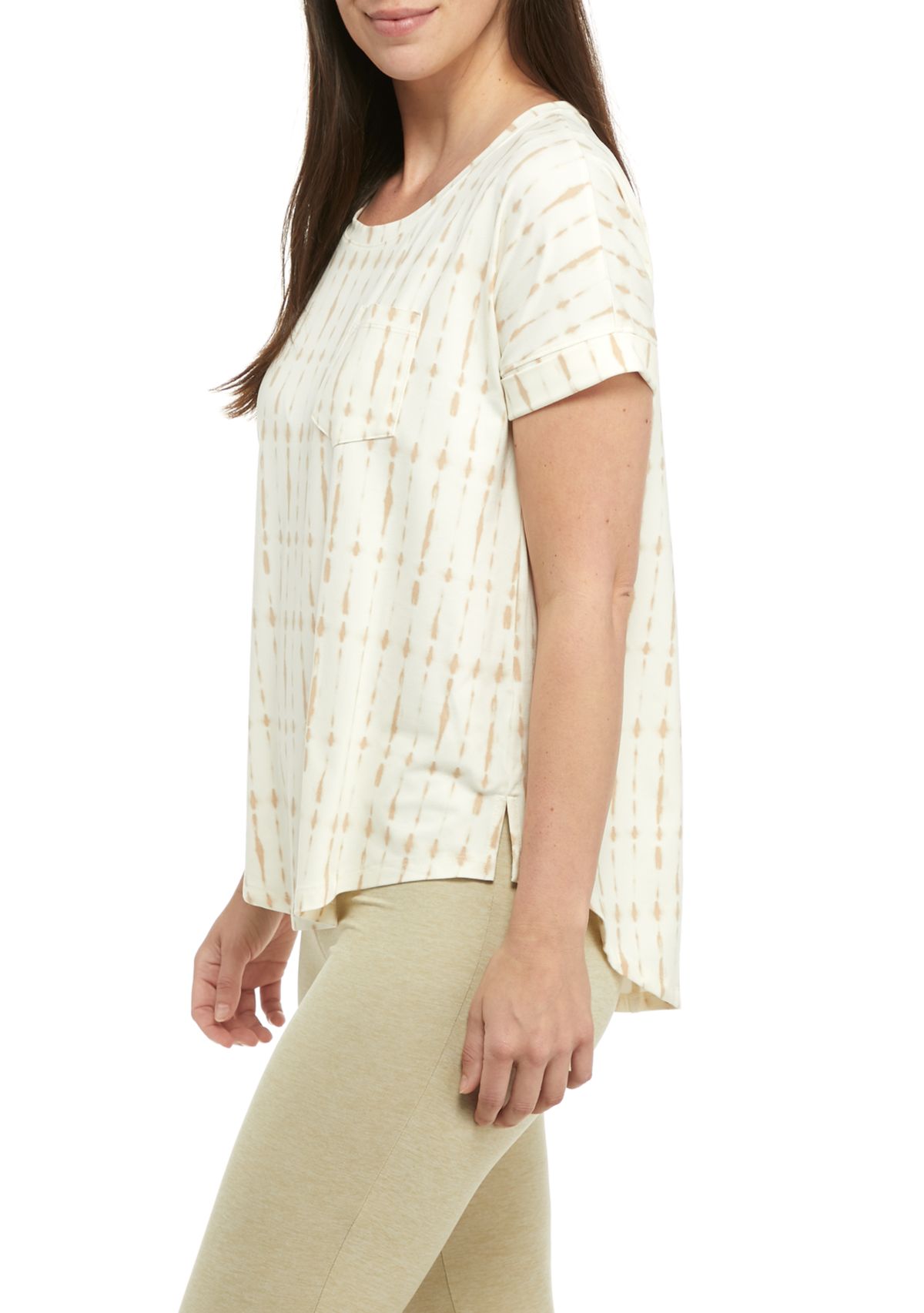 Studio Womens Short Sleeve Yummy T-Shirt 