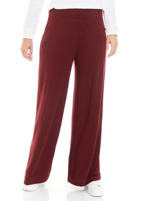 Wonderly Studio Women's Wide Leg Baby Terry Pants, Blue, Large - Yahoo  Shopping