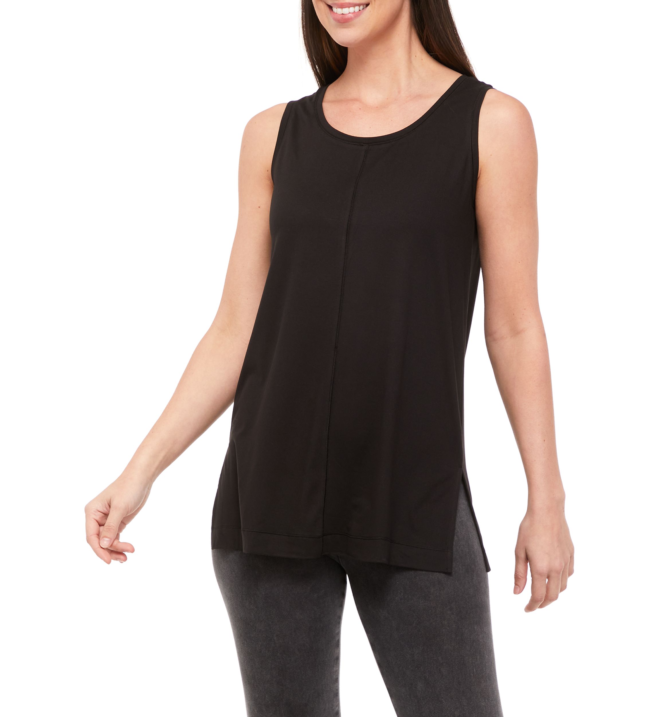 Studio Womens Sleeveless Yummy Tank Top 