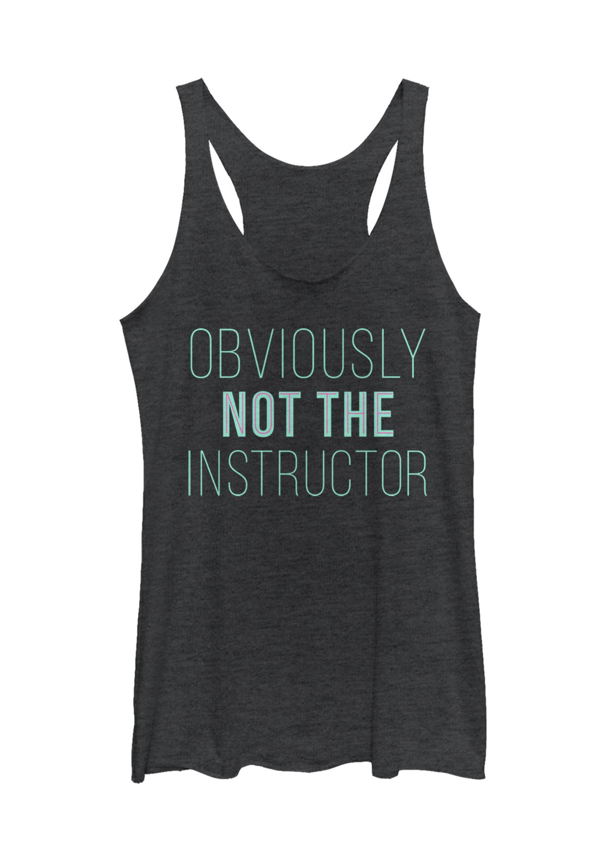 Not the Instructor Graphic Tank Top