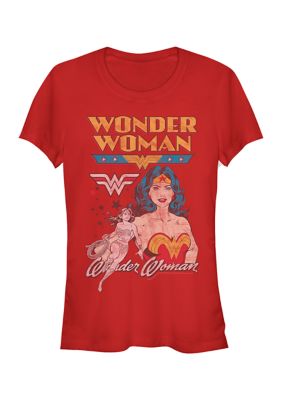 DC COMICS Women's Vintage Wonder Graphic T-Shirt