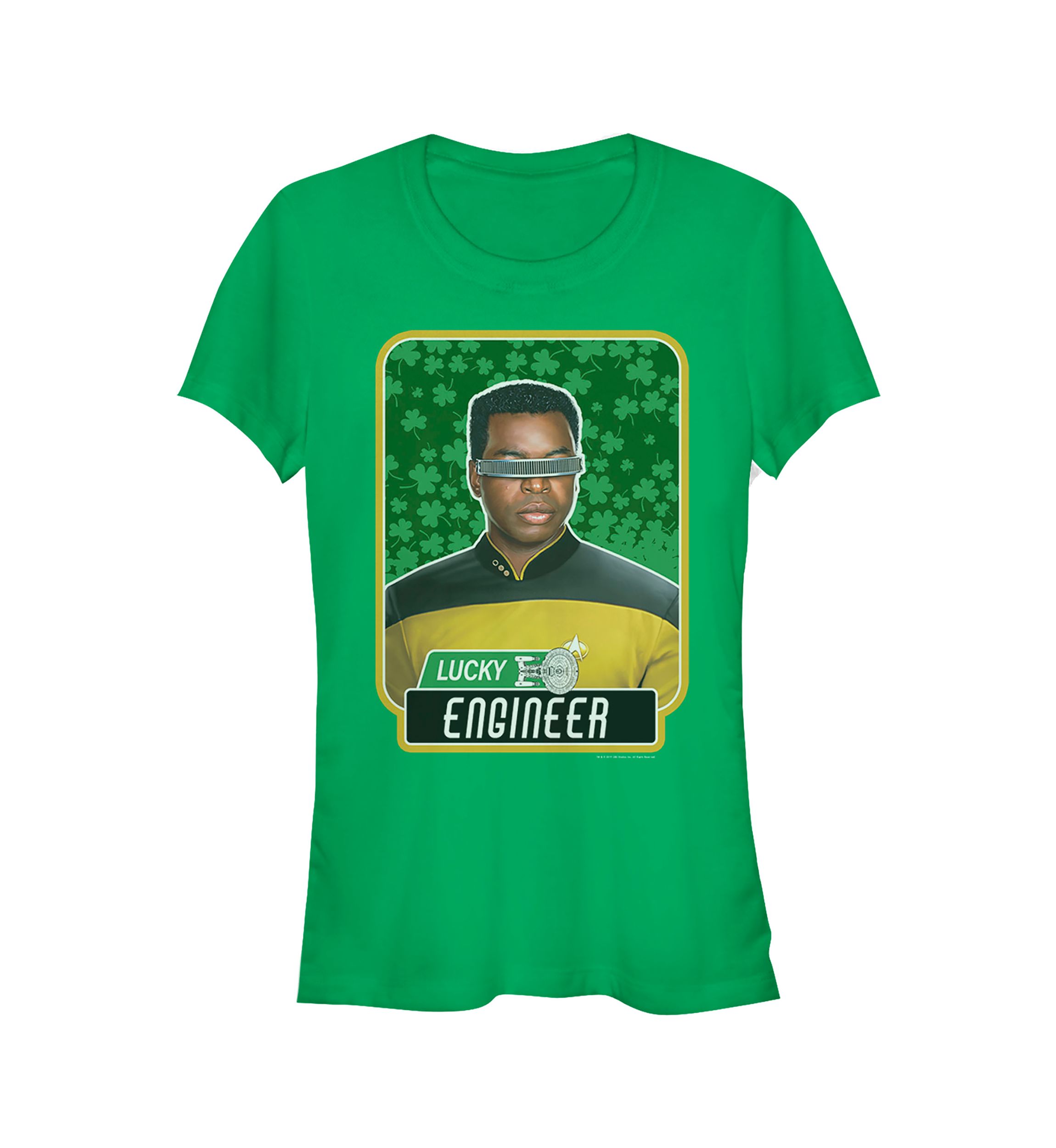 Lucky Engineer La Forge Graphic T-Shirt